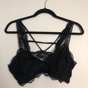Francesca’s Medium Lace Black Bralette